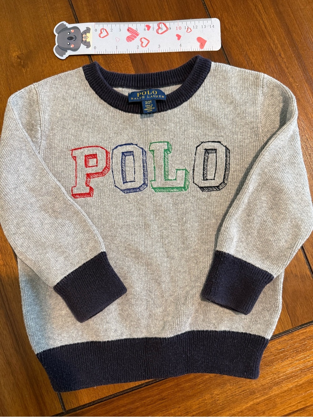 Ralph Lauren Kids Warm grey sweater size 2T